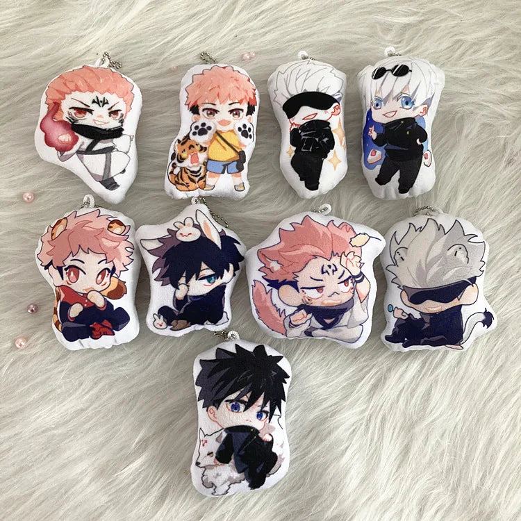 10cm Anime Jujutsu Kaisen Plush Doll Itadori Yuji Fushiguro Megumi Gojo Satoru Soft Stuffed Cushion Kids Plushie Pillow Toys - Jujutsu Kaisen Merch - Free Shipping Buy Now