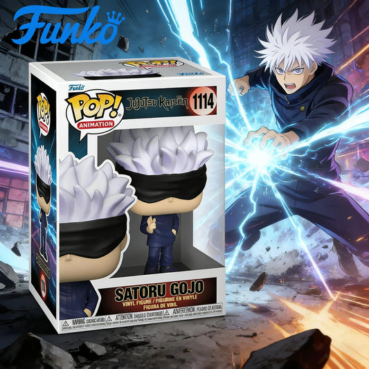 Funko POP - Satoru Gojo-#1114-Anime character figurines, collector figurines, anime fans, creative birthday gifts, anime fan