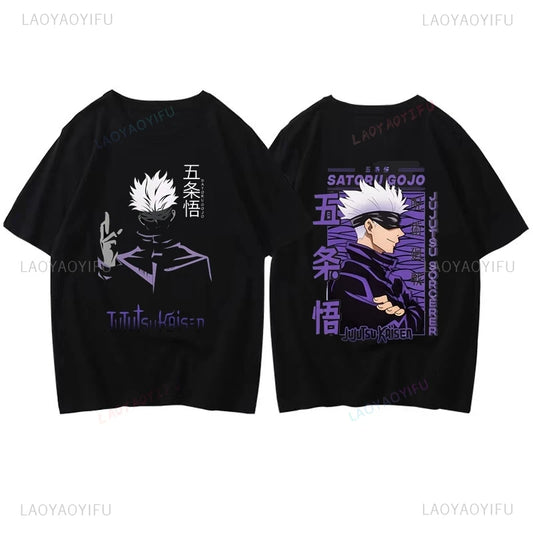 Manga "JUJUTSU KAISEN" Graphic Printed Shirts, Unisex Everyday Harajuku Streetwear, Spring and Summer Casual Fashion T-shirts - Jujutsu Kaisen Merch - Free Shipping Buy Now