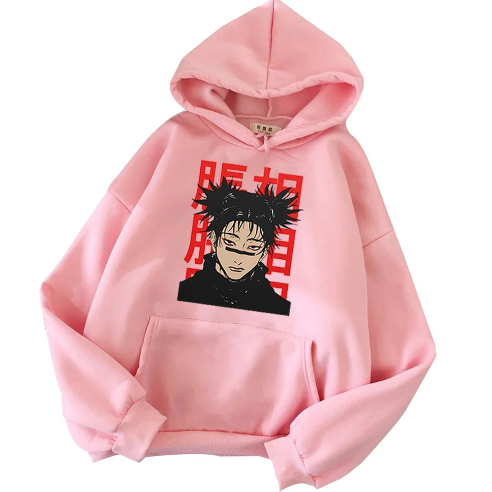 Jujutsu Kaisen Anime Men's and Women's Hooded Sportswear Street Clothing Printed Choso Long Sleeve Harajuku Style - Jujutsu Kaisen Merch - Free Shipping Buy Now