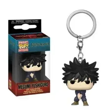 Funko POP Pocket Keychain Nobara Kugisaki Yuji Itadori Jujutsu Kaisen Satoru Gojo Vinyl Dolls Model Toys Pendant Gifts