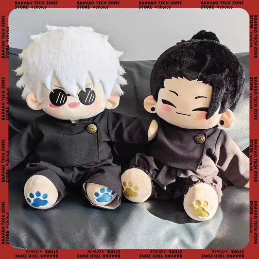 40cm Jujutsu Kaisen Plush dolls Satoru Gojo Doll Geto Suguru Dolls cute Cotton Doll room decoration Toy Kids birthday Gifts - Jujutsu Kaisen Merch - Free Shipping Buy Now