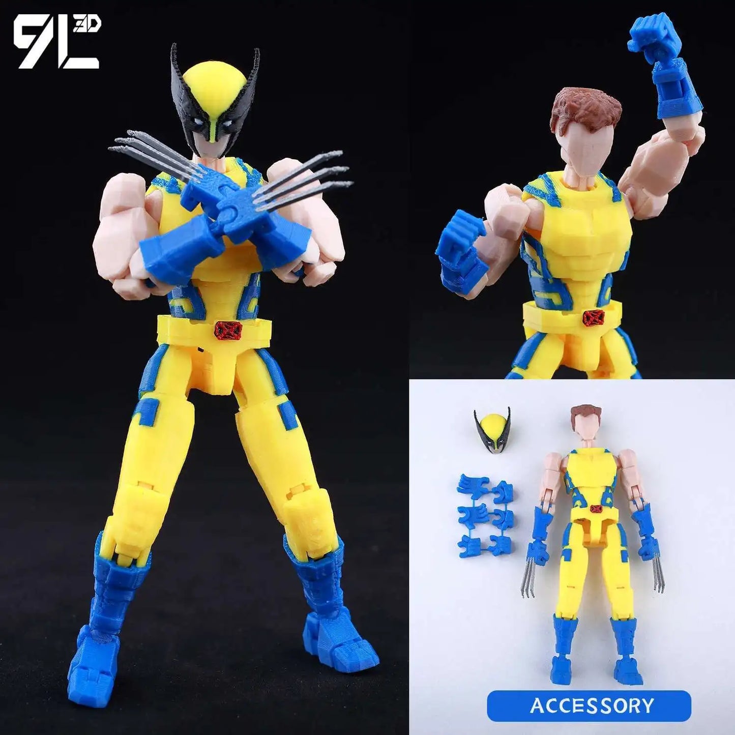 9L3D Printed Jujutsu Kaisen Ryomen Sukuna Lucky Dummy 13 Anime Multi-Jointed Shapeshift Toys Action Figures Mannequin Model - Jujutsu Kaisen Merch - Free Shipping Buy Now