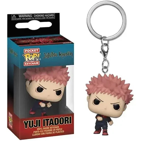 Funko POP Pocket Pop Keychain Toy Jujutsu Kaisen Satoru Gojo Nobara Kugisaki Yuji Itadori Vinyl Figure Model Toys for Birthday