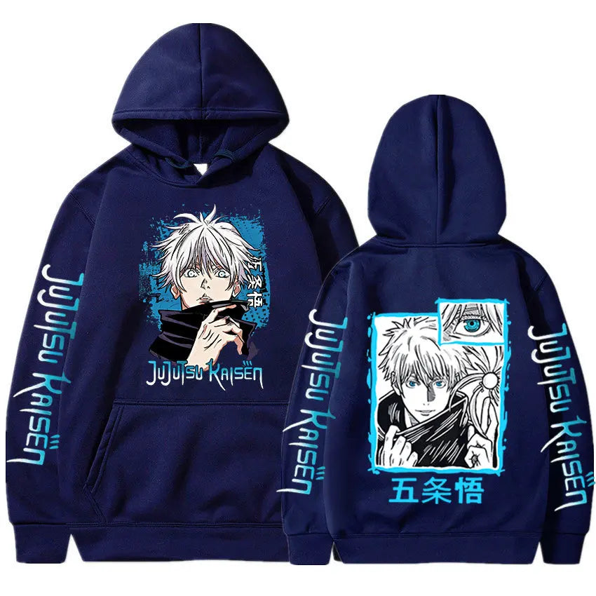 Jujutsu Kaisen print men's casual fashion street hoodie Autumn and winter comfortable and soft hot blood adventure anime - Jujutsu Kaisen Merch - Free Shipping Buy Now