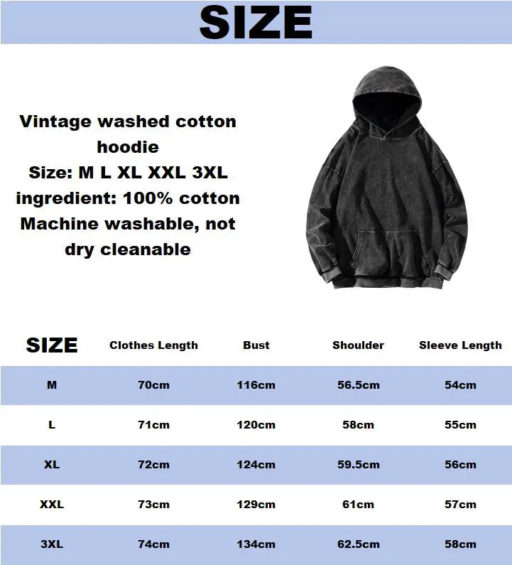 Jujutsu Kaisen Satoru Gojo Sweatshirts Anime Men's High Quality 100% Washed Cotton Hoodie Winter Oversized Streetwear Clothing - Jujutsu Kaisen Merch - Free Shipping Buy Now