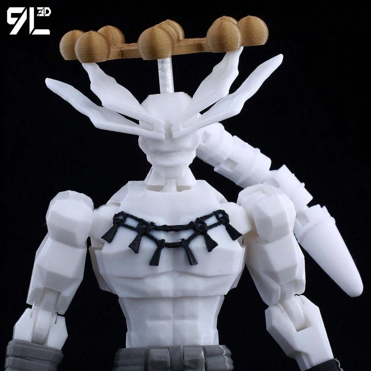 9L3D Mahoraga & Gojo Satoru 3D Printed Figures Set Jujutsu Kaisen Anime Multi-Jointed Poseable Model Collectible Toys Gift - Jujutsu Kaisen Merch - Free Shipping Buy Now