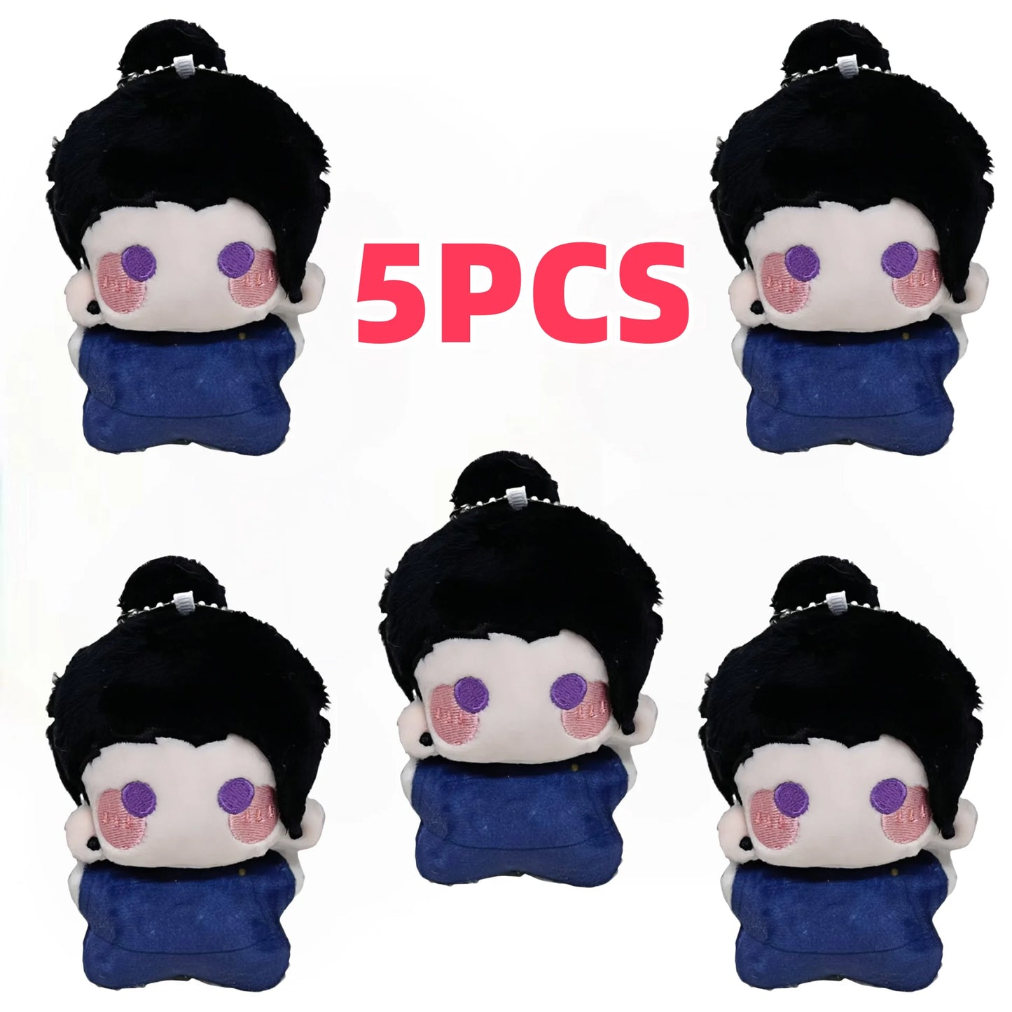 2025New Jujutsu Kaisen Keychain Plush Toys Anime Geto Suguru Satoru Gojos Doll Peluche Brinquedo Stuff Toys Fans Birthday Gifts - Jujutsu Kaisen Merch - Free Shipping Buy Now