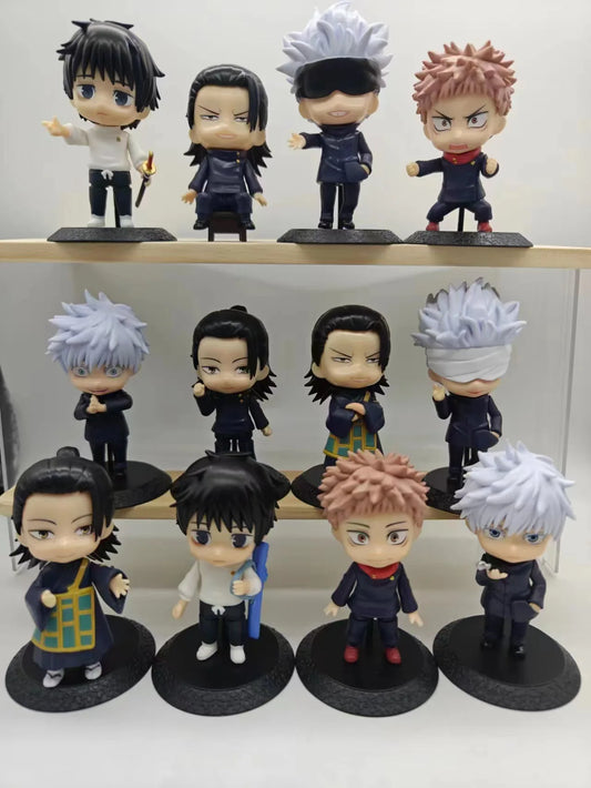 12pcs/set Anime Jujutsu Kaisen Figure Model Toys 10cm - Jujutsu Kaisen Merch - Free Shipping Buy Now