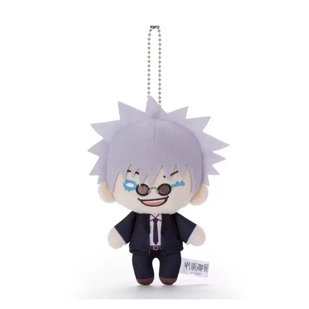New 12cm Anime Plush Pendant Jujutsu Kaisen Satoru Gojo Geto Suguru Cosplay Mini Doll Stuffed Decorative Toy - Jujutsu Kaisen Merch - Free Shipping Buy Now