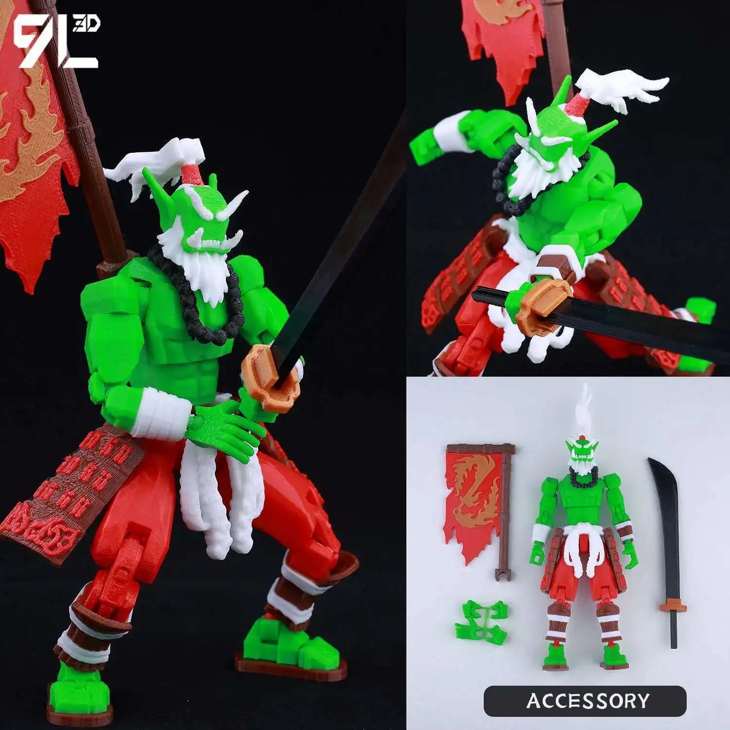 9L3D Printed Jujutsu Kaisen Ryomen Sukuna Lucky Dummy 13 Anime Multi-Jointed Shapeshift Toys Action Figures Mannequin Model - Jujutsu Kaisen Merch - Free Shipping Buy Now