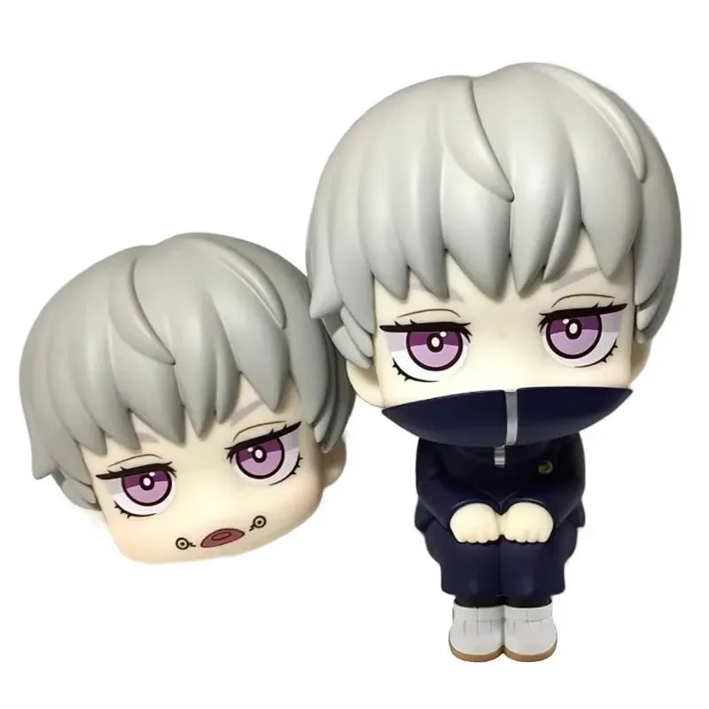 Anime Megumi Jujutsu Kaisen Nanami Figures GK Satoru Gojo Geto Suguru Sitting Look Up Toji Figure PVC Model Collection Toy Gifts - Jujutsu Kaisen Merch - Free Shipping Buy Now