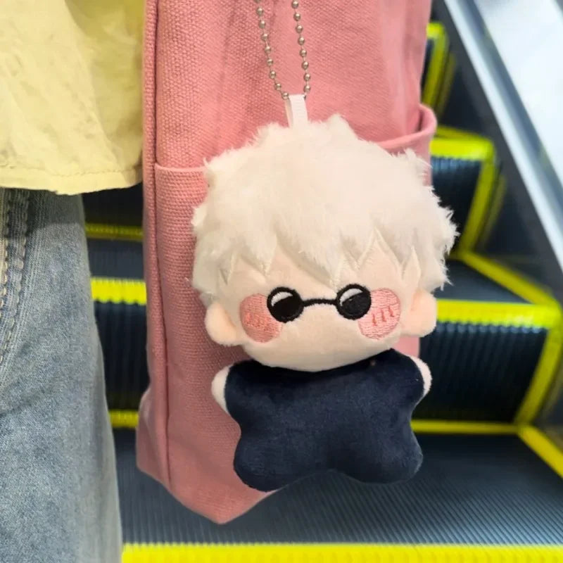 2025New Jujutsu Kaisen Keychain Plush Toys Anime Geto Suguru Satoru Gojos Doll Peluche Brinquedo Stuff Toys Fans Birthday Gifts - Jujutsu Kaisen Merch - Free Shipping Buy Now