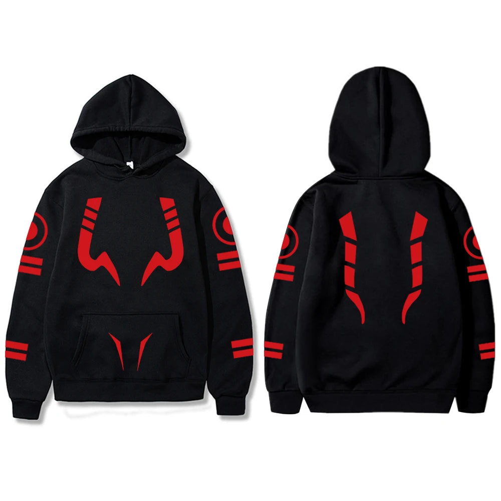 Anime Jujutsu Kaisen Ryomen Sukuna Printed Hooded Men Women Hoodies Plus Size Pullover Harajuku Autumn Winter Warm Sweatshirt - Jujutsu Kaisen Merch - Free Shipping Buy Now