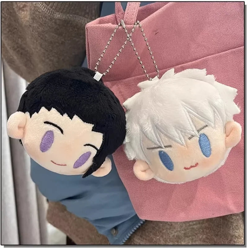 2025New Jujutsu Kaisen Keychain Plush Toys Anime Geto Suguru Satoru Gojos Doll Peluche Brinquedo Stuff Toys Fans Birthday Gifts - Jujutsu Kaisen Merch - Free Shipping Buy Now