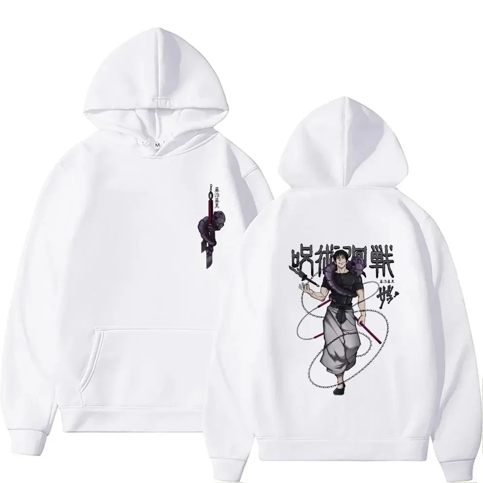 Japanese Anime Family Hoodies Jujutsu Kaisen Fushiguro Toji Graphic Male Fashion Manga Streetwear Men Women Sweatshirt - Jujutsu Kaisen Merch - Free Shipping Buy Now