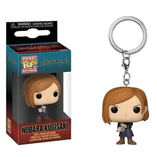 Funko POP! Keychain JJK - Satoru Gojo - Jujutsu Kaisen Nobara Kugisaki Yuji Itadori Vinyl Figure Model Doll Toys for Children