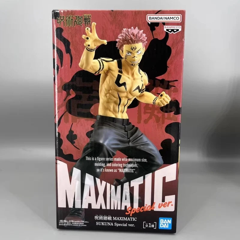 In Stock BANDAI Original BANPRESTO MAXIMATIC Jujutsu Kaisen Ryomen Sukuna Special Color Anime Figure Model Toy Ornament Gift Kid - Jujutsu Kaisen Merch - Free Shipping Buy Now