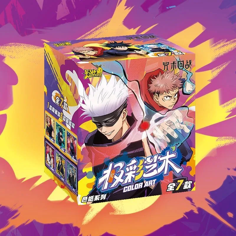 KAYOU Jujutsu Kaisen Card Shadow Yixing Papier acrylique couleur Signature Planche à dessin Collection périphérique Anime Boîte originale