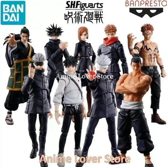 Bandai Original SHFiguarts SHF Jujutsu Kaisen Todo Aoi Satoru Gojo Itadori Yuji Fushiguro Megumi Ryomen Sukuna Anime Figures Toy - Jujutsu Kaisen Merch - Free Shipping Buy Now