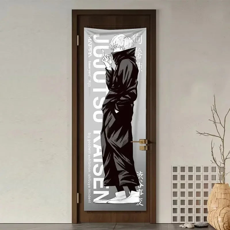 New Satoru Gojo Poster Jujutsu Kaisen Room Decoration Poster Wall Stickers Okkotsu Yuta Mahito 200cm high and 60cm wide poster