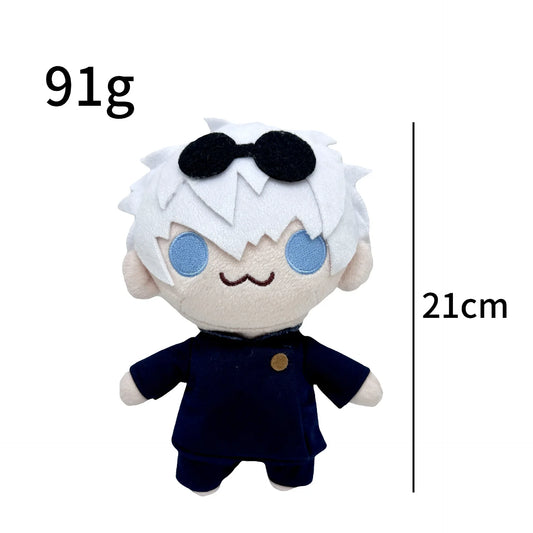 22cm Gojo And Geto Plush Toys Hot Anime Figure Plushies Toys Stuffed Animals Doll Pillow Home Decor Kids Birthday Gift Boys Toy - Jujutsu Kaisen Merch - Free Shipping Buy Now