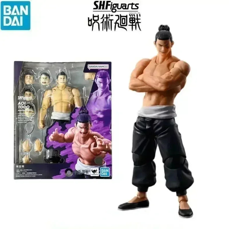 Bandai Original SHFiguarts SHF Jujutsu Kaisen Todo Aoi Satoru Gojo Itadori Yuji Fushiguro Megumi Ryomen Sukuna Anime Figures Toy - Jujutsu Kaisen Merch - Free Shipping Buy Now