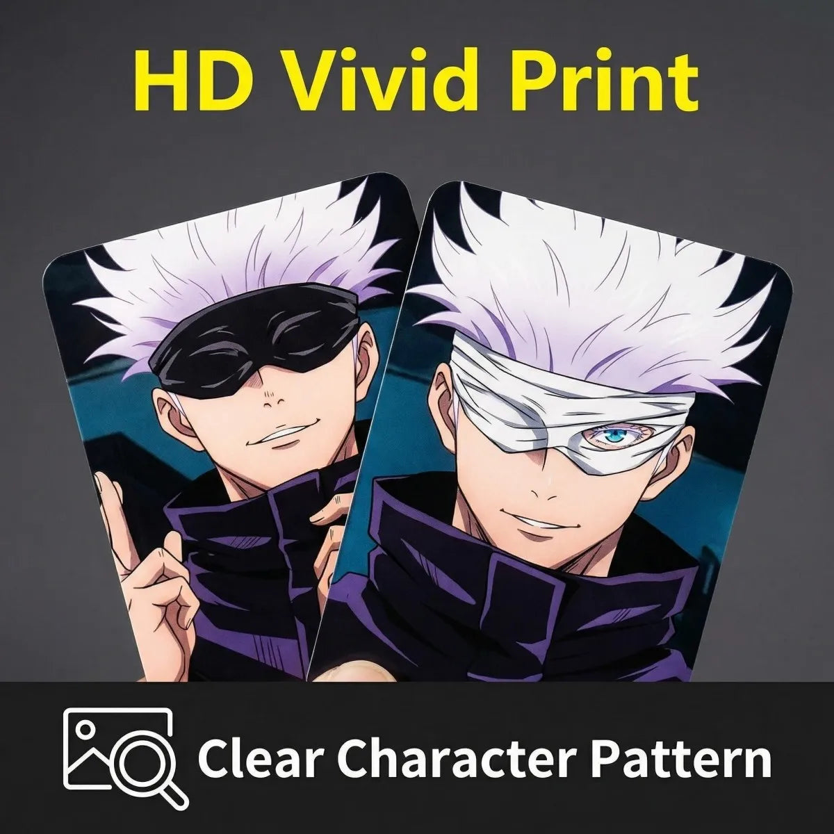 92PCS Cards Set Merch Anime Gojo Satoru Nobara Kugisaki Collectible HD Print Photo Card Jujutsu Kaisen Collect Fan Birthday Gift