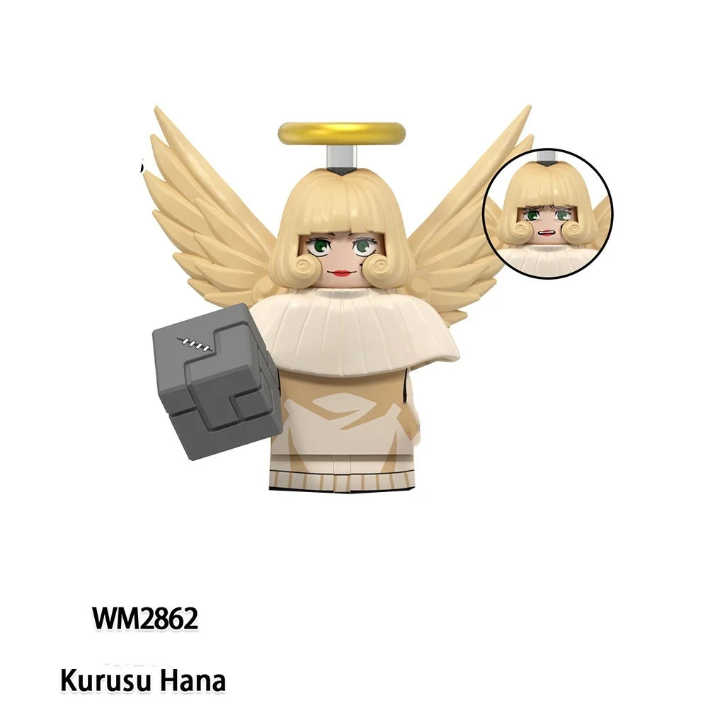 Jujutsu Kaisen Anime Cartoon Gojo Satoru Itadori Yuj Fushiguro Megumi Okkostu Yuta Building Blocks Mini Action Figures Kids Toy - Jujutsu Kaisen Merch - Free Shipping Buy Now