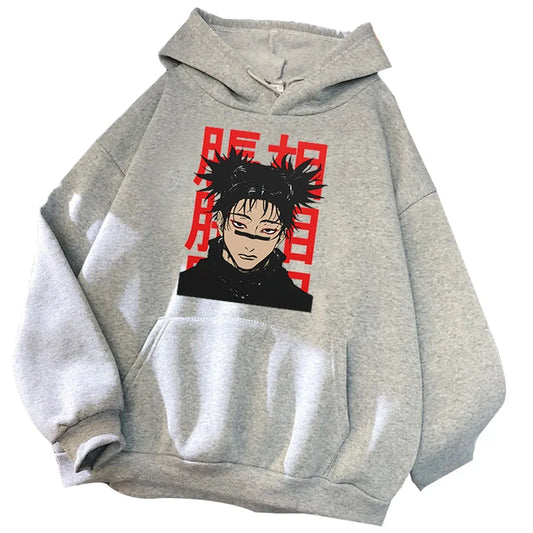 Jujutsu Kaisen Anime Men's and Women's Hooded Sportswear Street Clothing Printed Choso Long Sleeve Harajuku Style - Jujutsu Kaisen Merch - Free Shipping Buy Now