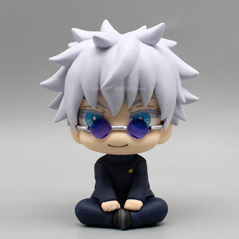 Anime Megumi Jujutsu Kaisen Nanami Figures GK Satoru Gojo Geto Suguru Sitting Look Up Toji Figure PVC Model Collection Toy Gifts - Jujutsu Kaisen Merch - Free Shipping Buy Now
