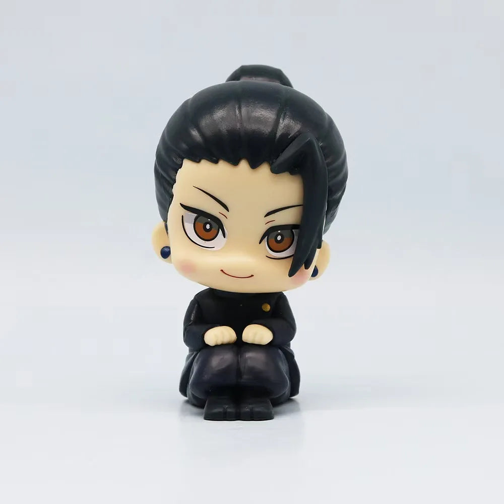 Jujutsu Kaisen Anime Figure Kawaii Geto Suguru PVC Model Fushiguro Figurine Cute Inumaki Gojo Satoru Okkotsu Yuta Brithday Gift - Jujutsu Kaisen Merch - Free Shipping Buy Now