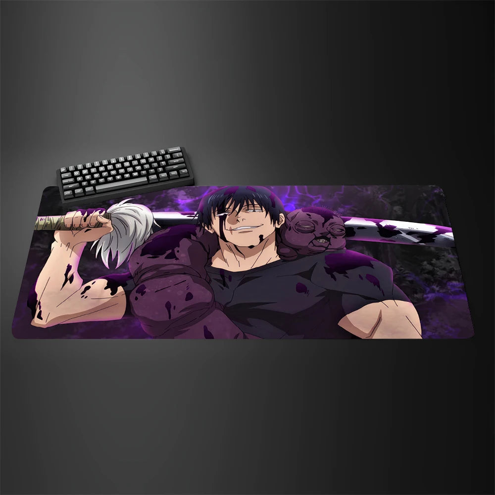 Hot Large Anime Jujutsu Kaisen 40x90CM Mouse Pad Ryomen Sukuna MousePad Satoru Gojo Computer Gaming laptop Accessories Desk Mat