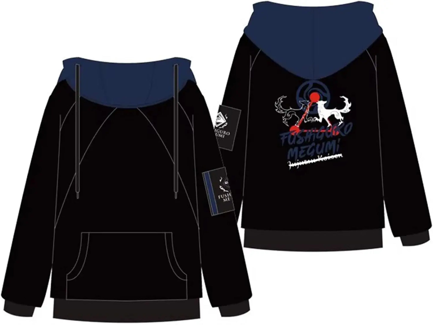 Anime Itadori Yuji Cosplay Costume Adult Unisex Pullover Coat Casual Hoodie Jacket Leisure Sweatshirt Satoru Gojo Cargo Pants - Jujutsu Kaisen Merch - Free Shipping Buy Now