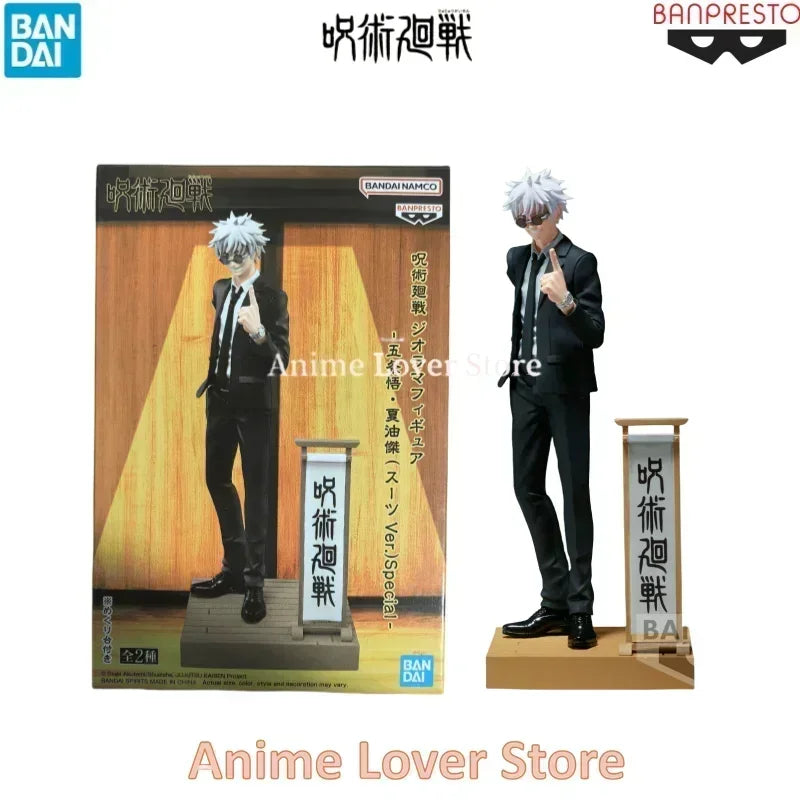 In Stock Bandai Banpresto Jujutsu Kaisen DIORAMA Satoru Gojo Geto Suguru Suit Ver. Anime Figure Toys - Jujutsu Kaisen Merch - Free Shipping Buy Now