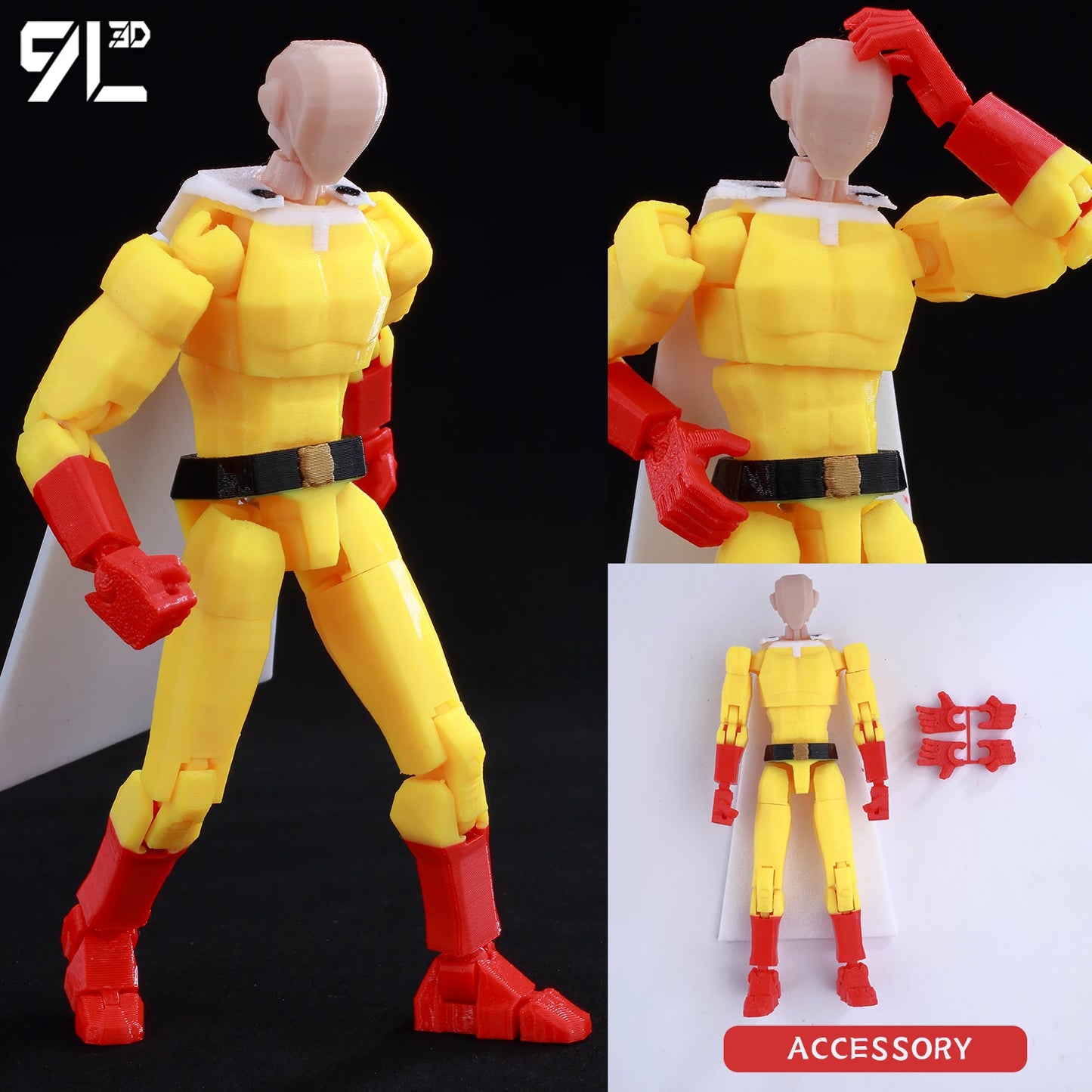 9L3D Printed Jujutsu Kaisen Ryomen Sukuna Lucky Dummy 13 Anime Multi-Jointed Shapeshift Toys Action Figures Mannequin Model - Jujutsu Kaisen Merch - Free Shipping Buy Now