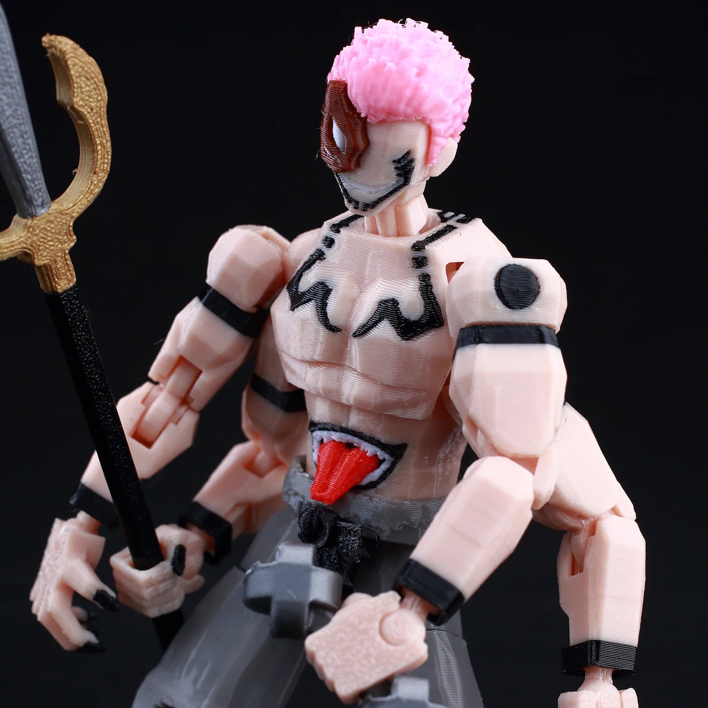 3d Printed Dummy13 Jujutsu Kaisen Ryomen Sukuna Action Figure Anime Model Toys Multi-Jointed Poseable Collectible Toy Gift - Jujutsu Kaisen Merch - Free Shipping Buy Now