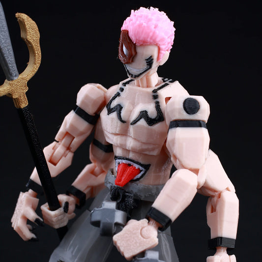3d Printed Dummy13 Jujutsu Kaisen Ryomen Sukuna Action Figure Anime Model Toys Multi-Jointed Poseable Collectible Toy Gift - Jujutsu Kaisen Merch - Free Shipping Buy Now