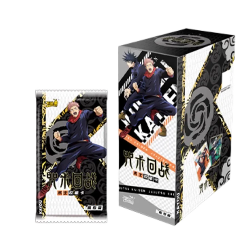 Kayou Jujutsu Kaisen Official Trading Cards Booster Box -Yuji Itadori Satoru Gojo Ryomen Sukuna Collectible Cards with Rare Holo