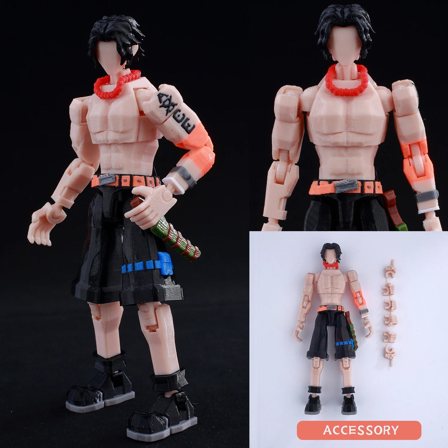 3d Printed Dummy13 Jujutsu Kaisen Ryomen Sukuna Action Figure Anime Model Toys Multi-Jointed Poseable Collectible Toy Gift - Jujutsu Kaisen Merch - Free Shipping Buy Now