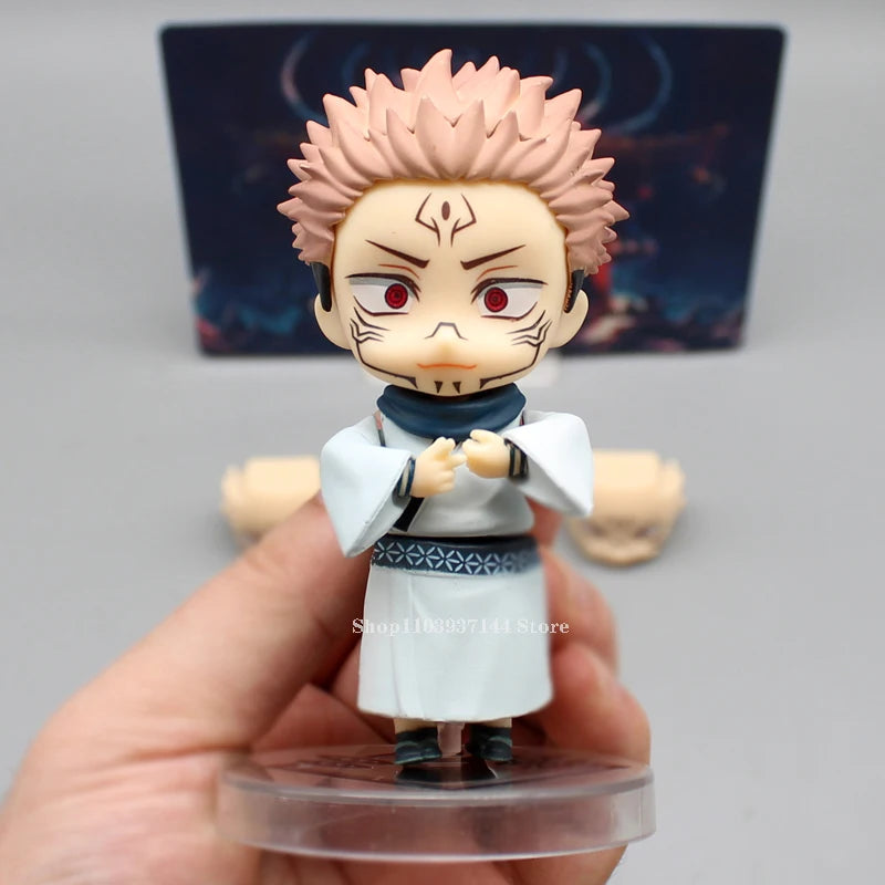 10cm Anime GSC Jujutsu Kaisen #1834 Cute Figure Ryomen Sukuna Ction Figure Movable Q Version Model Doll PVC Collectible Toy Gfit - Jujutsu Kaisen Merch - Free Shipping Buy Now