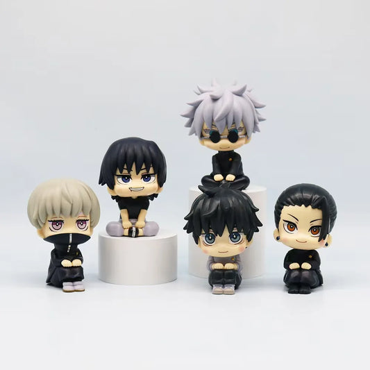 Jujutsu Kaisen Anime Figure Kawaii Geto Suguru PVC Model Fushiguro Figurine Cute Inumaki Gojo Satoru Okkotsu Yuta Brithday Gift - Jujutsu Kaisen Merch - Free Shipping Buy Now