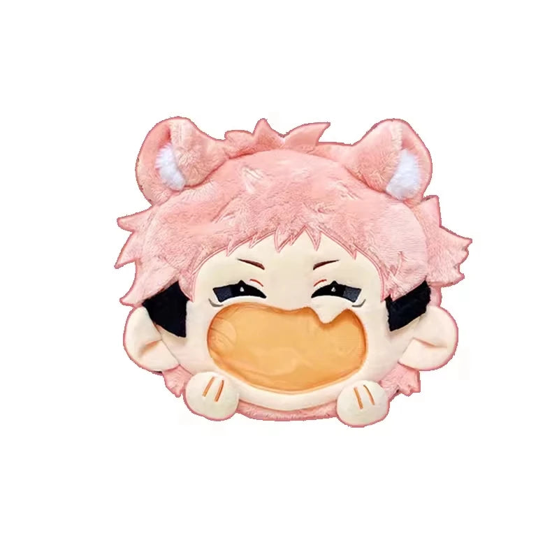 Anime Itadori Yuji Cosplay Plush Bag Big Mouth Cartoon Transparent Itabag Zipper Backpack Casual Messenger Shoulder Bags Gifts