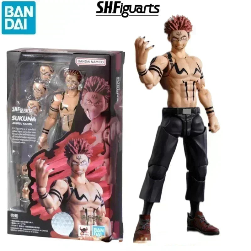 Bandai Original SHFiguarts SHF Jujutsu Kaisen Todo Aoi Satoru Gojo Itadori Yuji Fushiguro Megumi Ryomen Sukuna Anime Figures Toy - Jujutsu Kaisen Merch - Free Shipping Buy Now