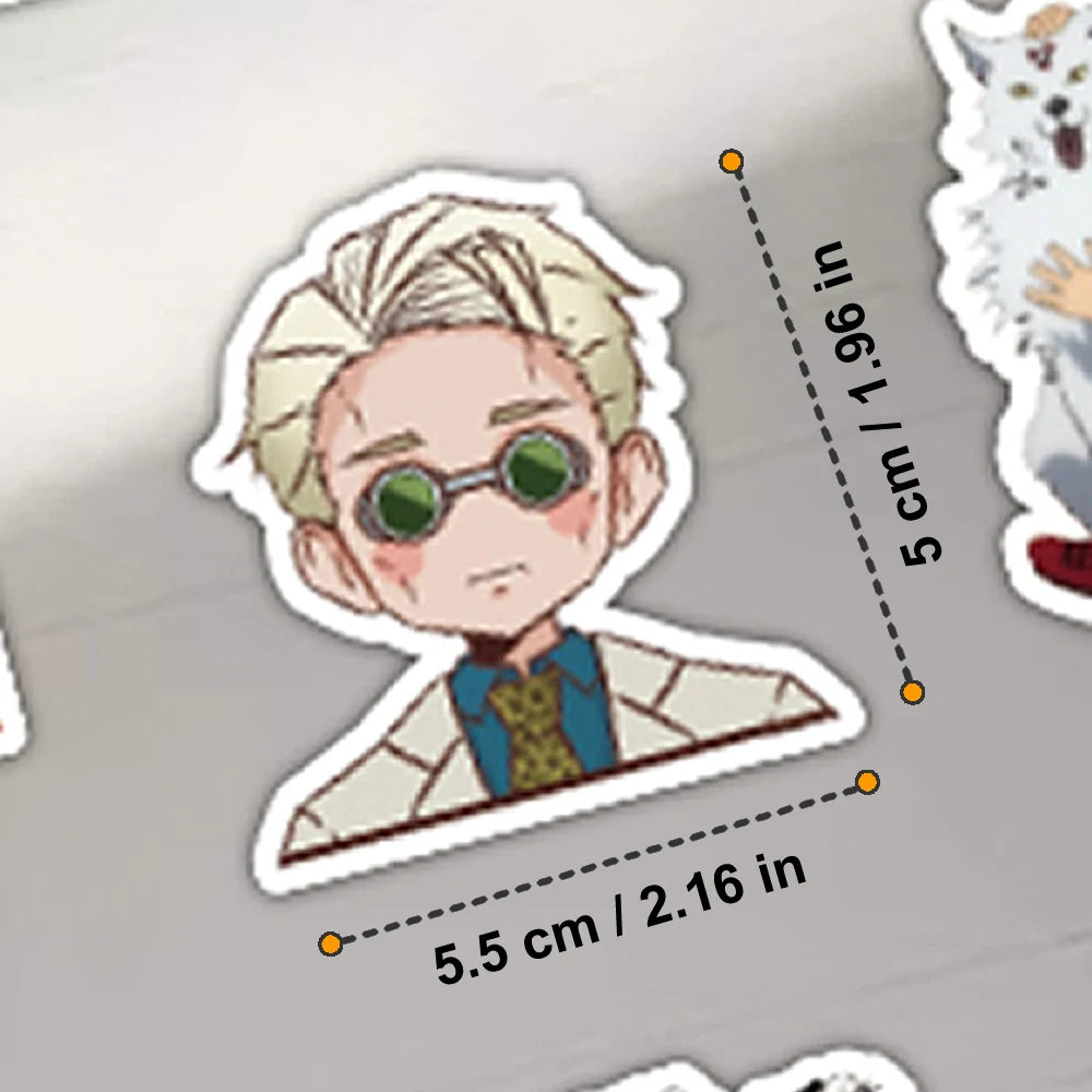 Lot de 30/60/180 autocollants Jujutsu Kaisen Satoru Gojo, imperméables, pour skateboard, ordinateur portable, moto, jouets classiques