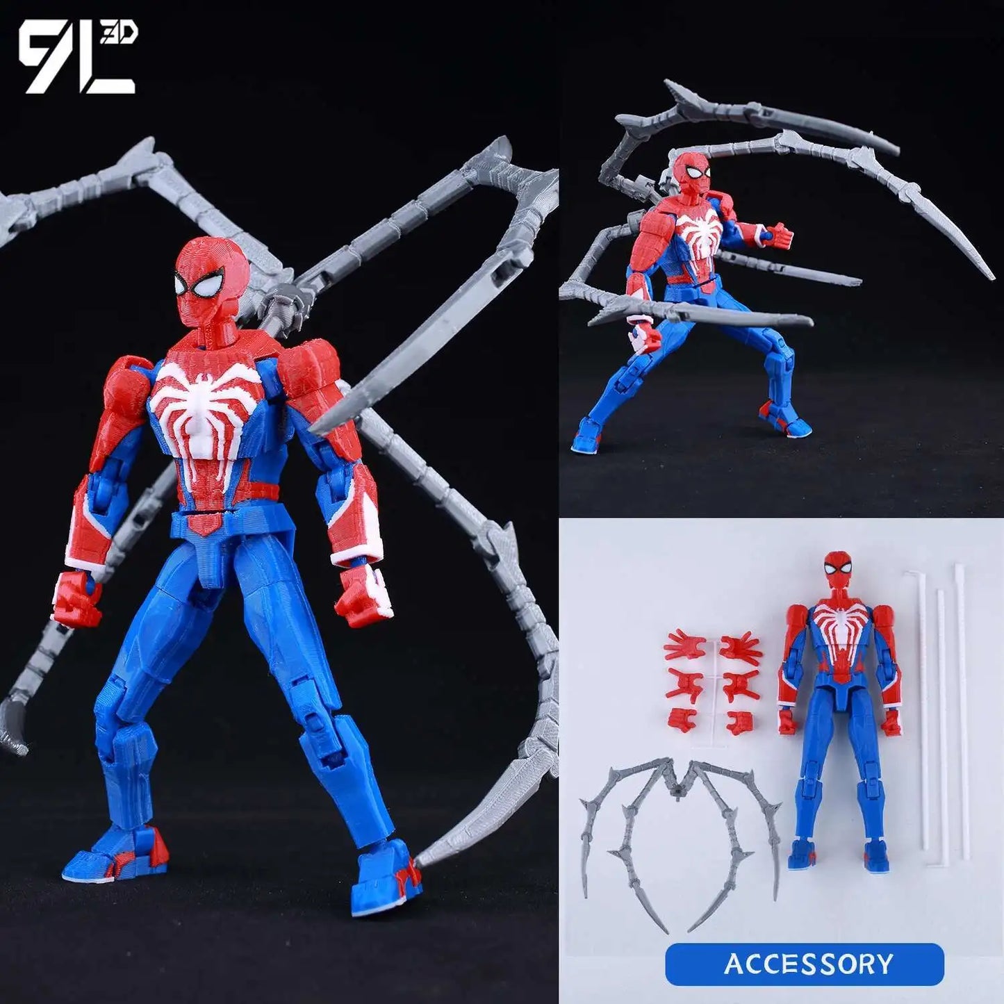 9L3D Printed Jujutsu Kaisen Ryomen Sukuna Lucky Dummy 13 Anime Multi-Jointed Shapeshift Toys Action Figures Mannequin Model - Jujutsu Kaisen Merch - Free Shipping Buy Now
