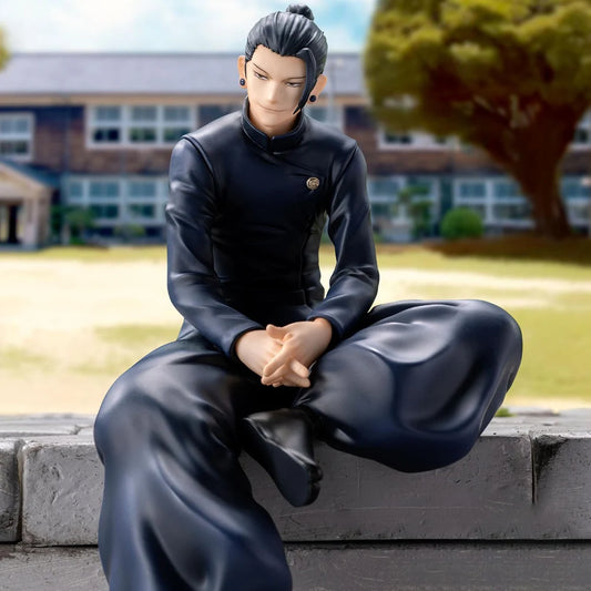 14cm JJK Anime Figure gojo Sitting Posture Action Figure Geto Suguru Figurine PVC Adult Collection Model Toys Decoration Gifts - Jujutsu Kaisen Merch - Free Shipping Buy Now