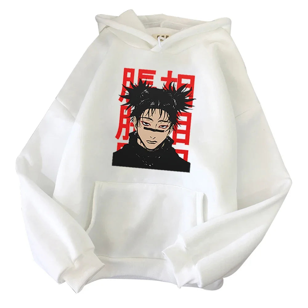 Jujutsu Kaisen Anime Men's and Women's Hooded Sportswear Street Clothing Printed Choso Long Sleeve Harajuku Style - Jujutsu Kaisen Merch - Free Shipping Buy Now