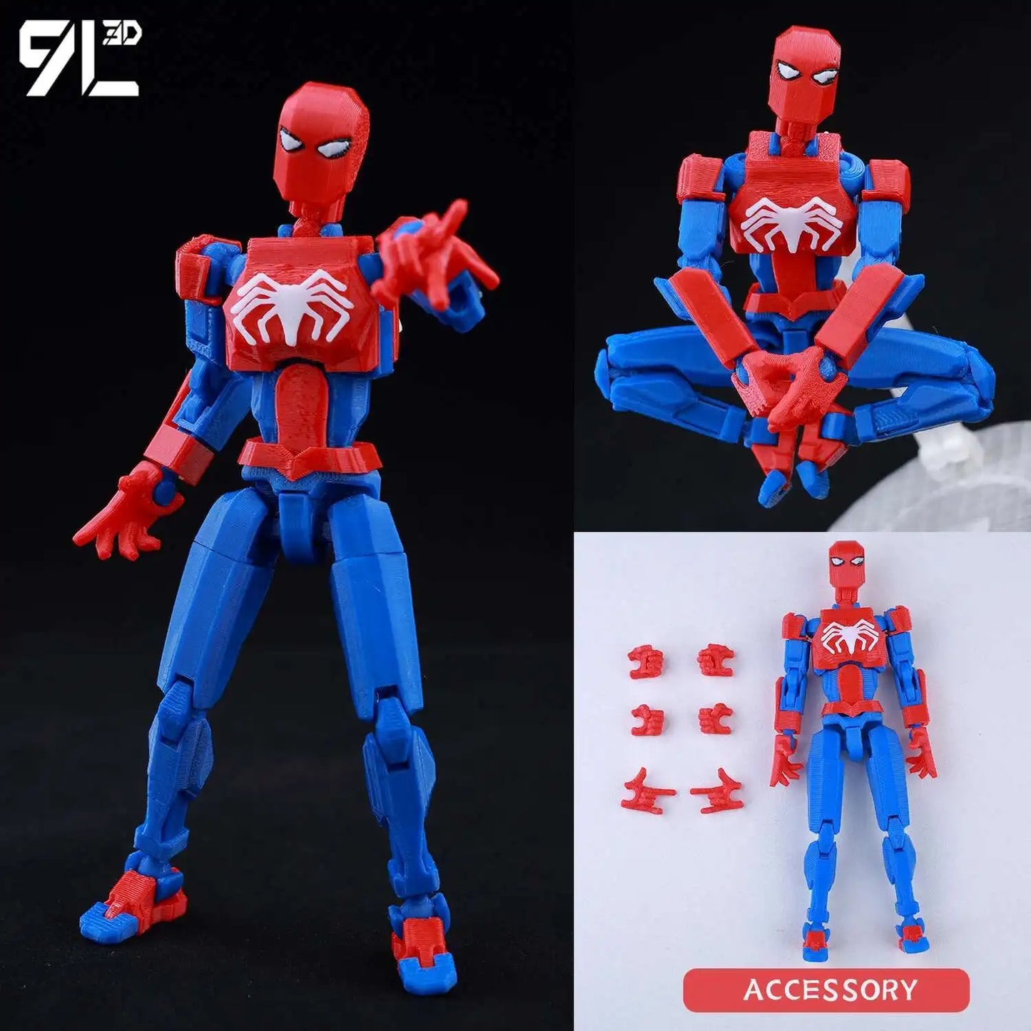 9L3D Printed Jujutsu Kaisen Ryomen Sukuna Lucky Dummy 13 Anime Multi-Jointed Shapeshift Toys Action Figures Mannequin Model - Jujutsu Kaisen Merch - Free Shipping Buy Now