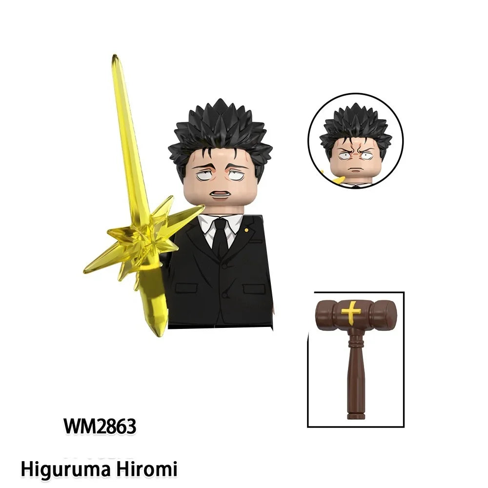 Anime Jujutsu Kaisen Cartoon Gojo Satoru Itadori Yuj Fushiguro Megumi Okkostu Yuta Building Blocks Mini Action Figures Kids Toy - Jujutsu Kaisen Merch - Free Shipping Buy Now